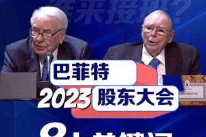 元宇宙网：比亚迪、人工智能、马斯克……8大关键词带你看懂巴菲特股东大会